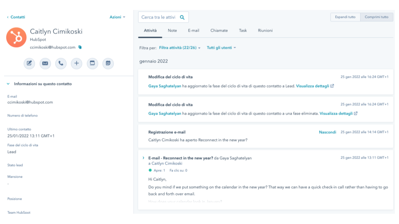 Monitorare le e-mail