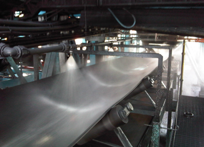 It is extremely common for mines to implement a “do-it-yourself” approach to dust control in materials processing and handling 