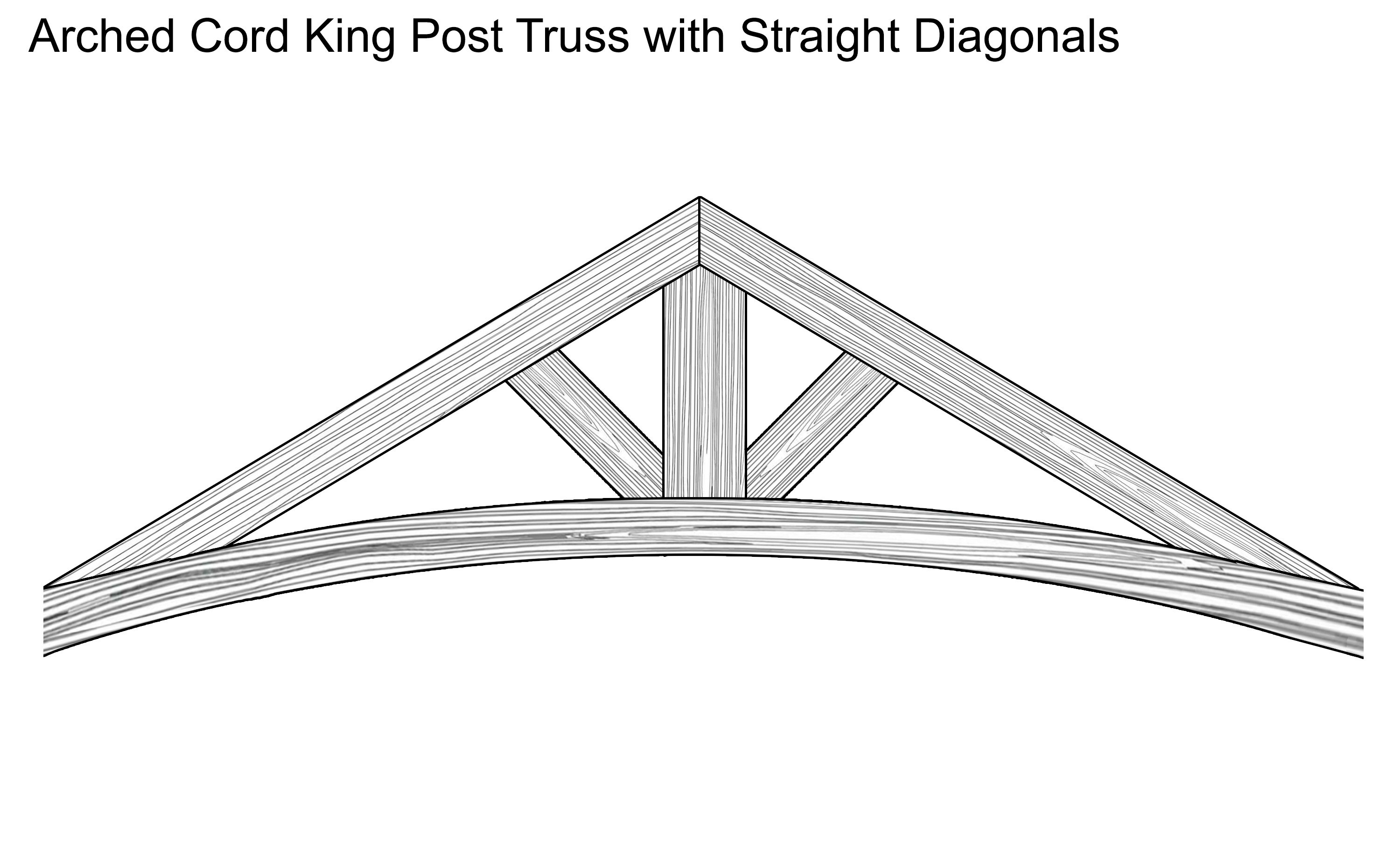 Arched-Cord-King-Post-Truss-with-Straight-Diagonals