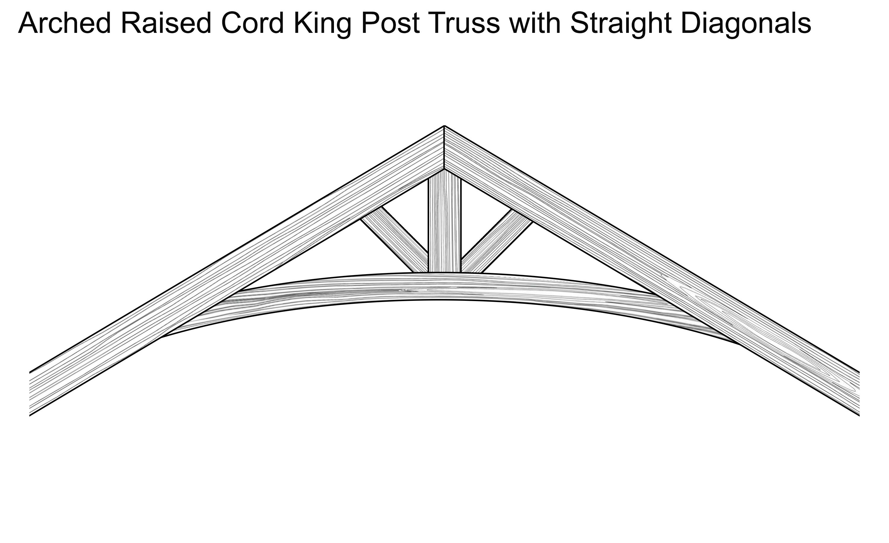 Arched-Raised-Cord-King-Post-Truss-with-Straight-Diagonals