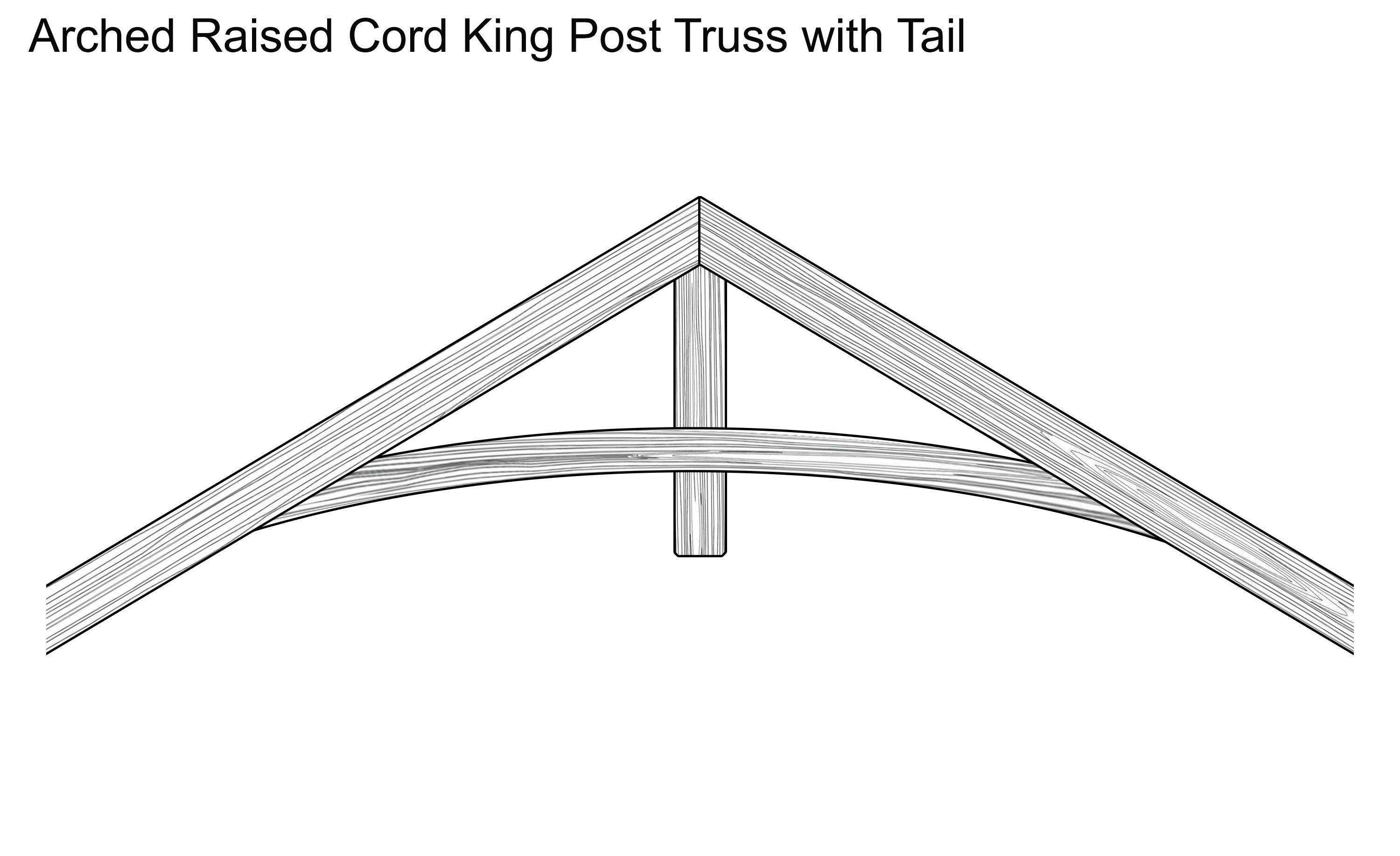 Arched-Raised-Cord-King-Post-Truss-with-Tail