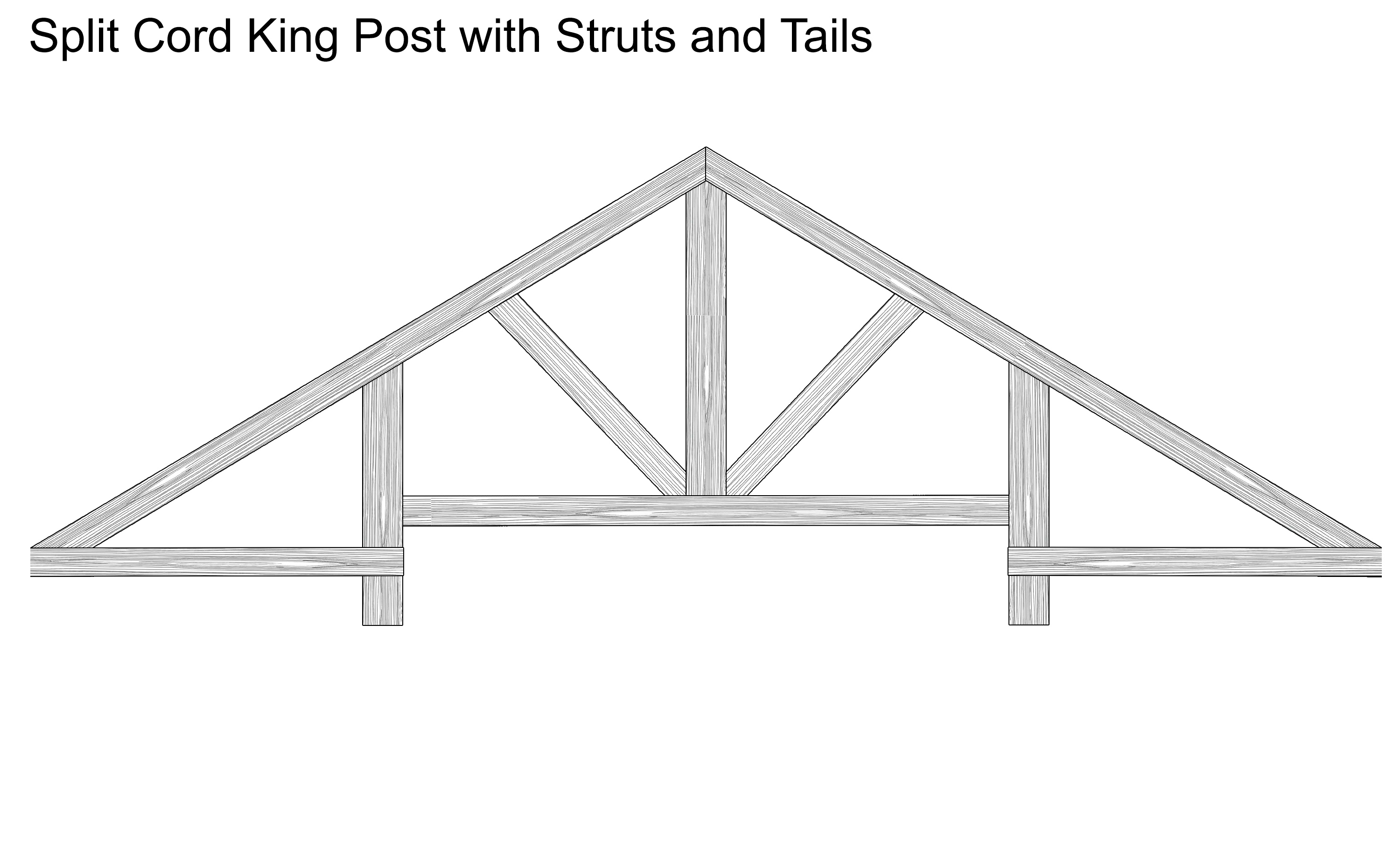 Split-Cord-King-Post-with-Struts-and-Tails