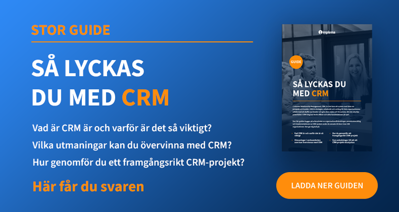 Så lyckas du med CRM