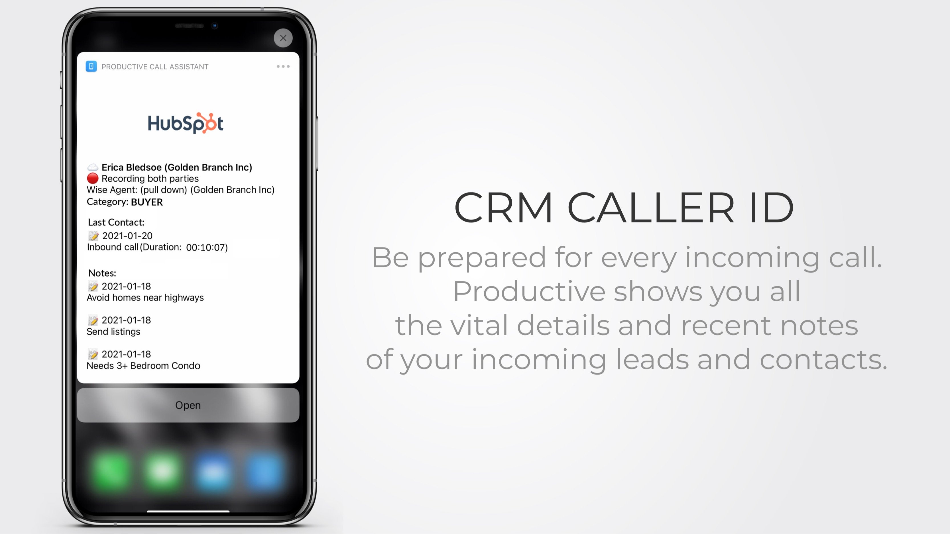 CRM Caller ID