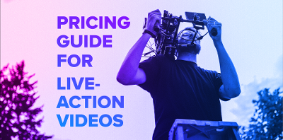 Pricing guide for live-action videos from VMG Studios