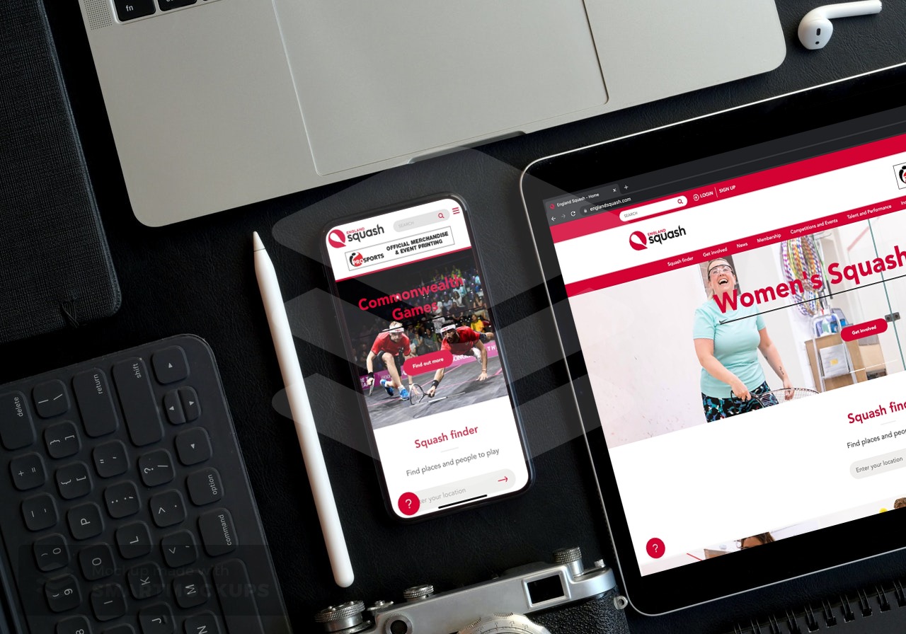 England Squash case study web development | Silverchip