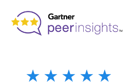 IronNet-Homepage-Gartner peer insights 5 Star Review