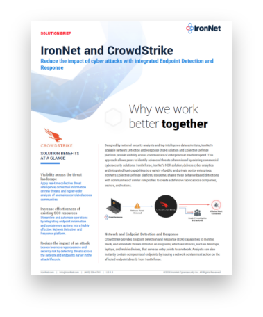 IronNet-and-CrowdStrike-Solution-Sheet-Cover