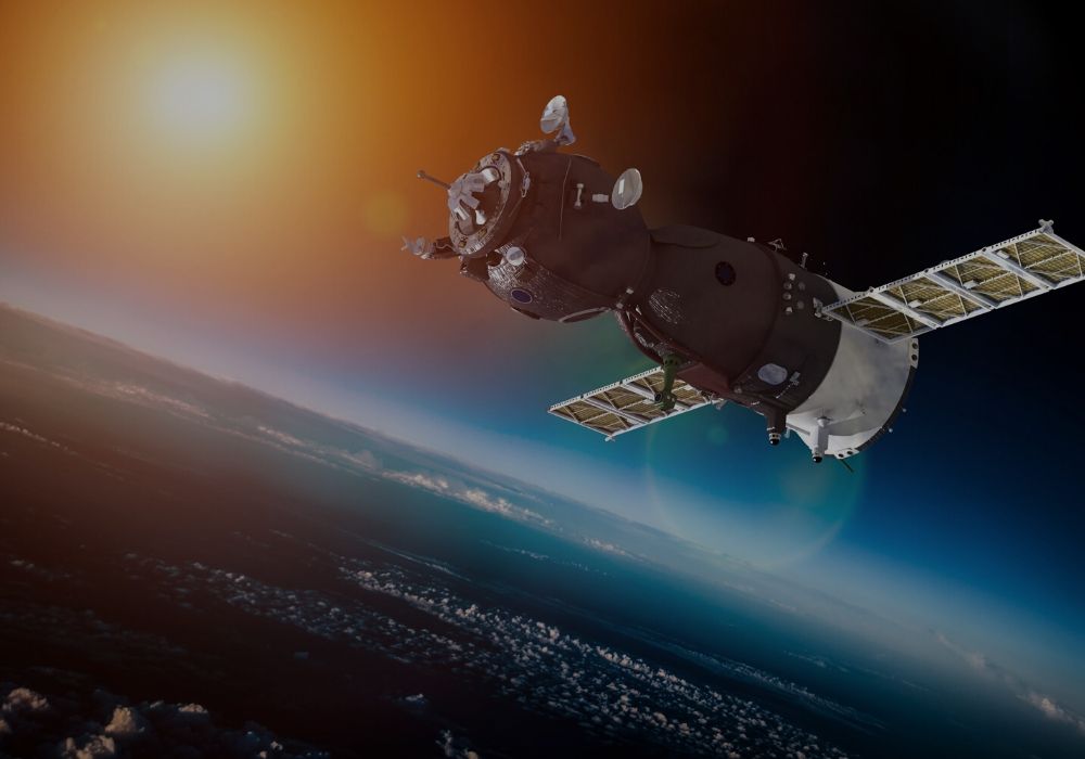 Space Satellite 1000 x 700