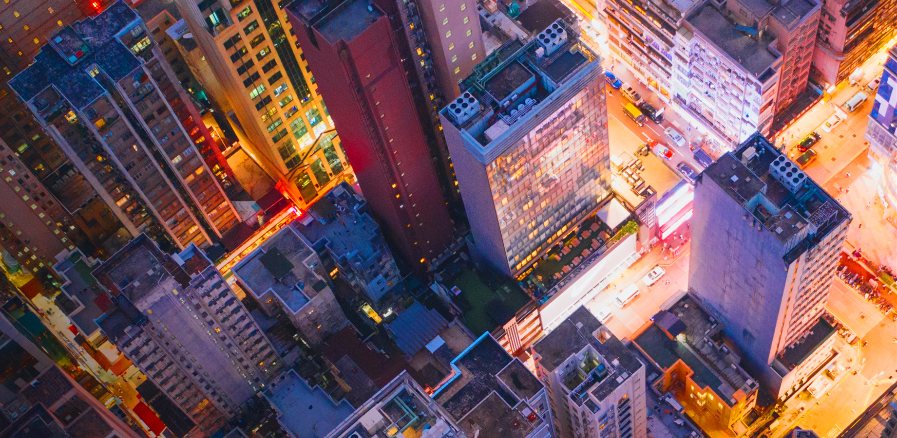 Skyscrapers in Downtown city