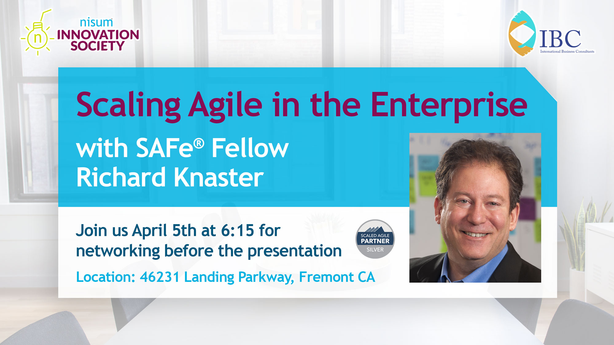 nisum-innovation-society-ibc-partner-host-meetup-scaling-agile