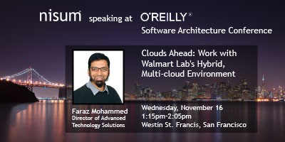 nisum-speaking-oreilly-software-architecture-conference-san-francisco