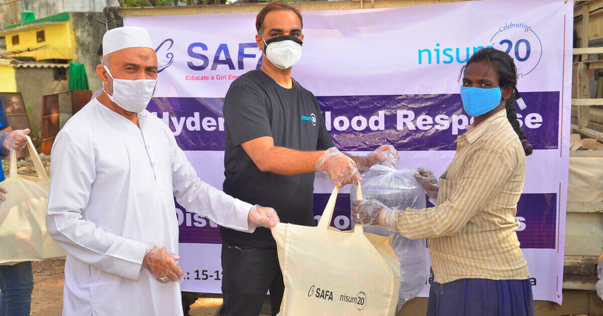 nisum-supports-local-flood-relief-efforts-hyderabad