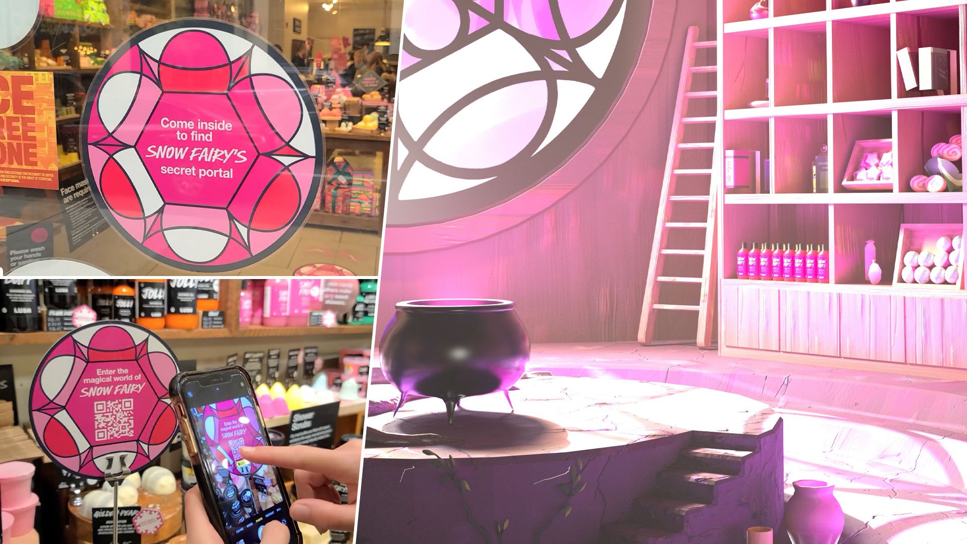 Harrods reveals Christmas window displays featuring AR activation 