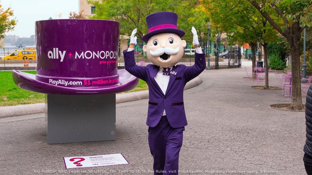Monopoly Man and Ally Bank-1