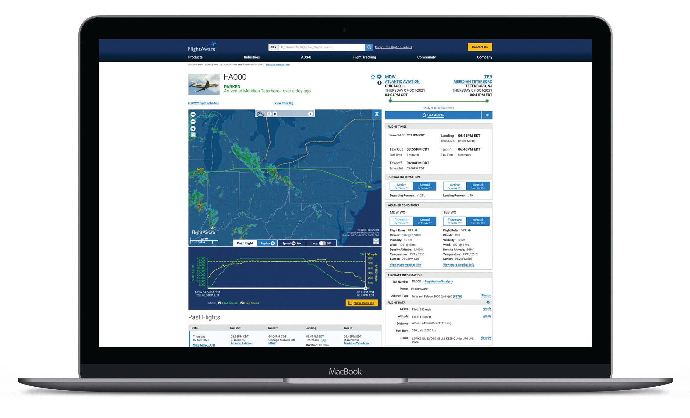 FlightAware Global Silver.