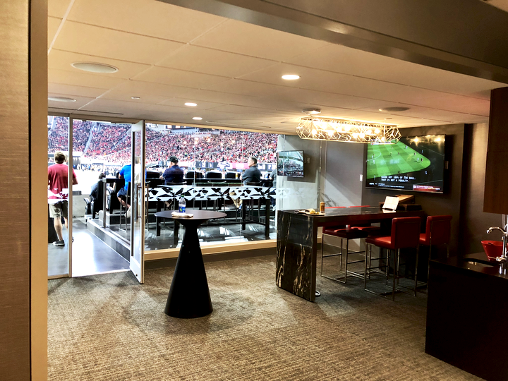 Field Level Suites At Mercedes-Benz Stadium