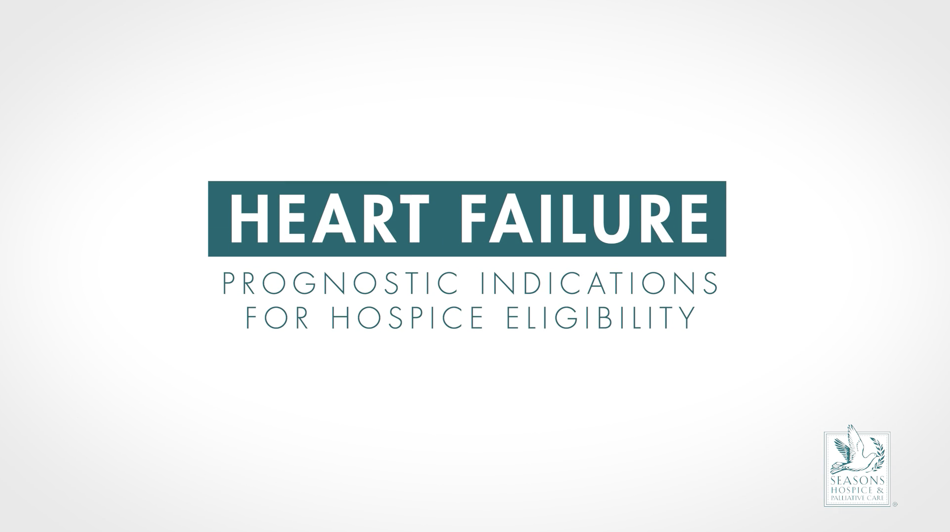 Video: Congestive Heart Failure & Hospice