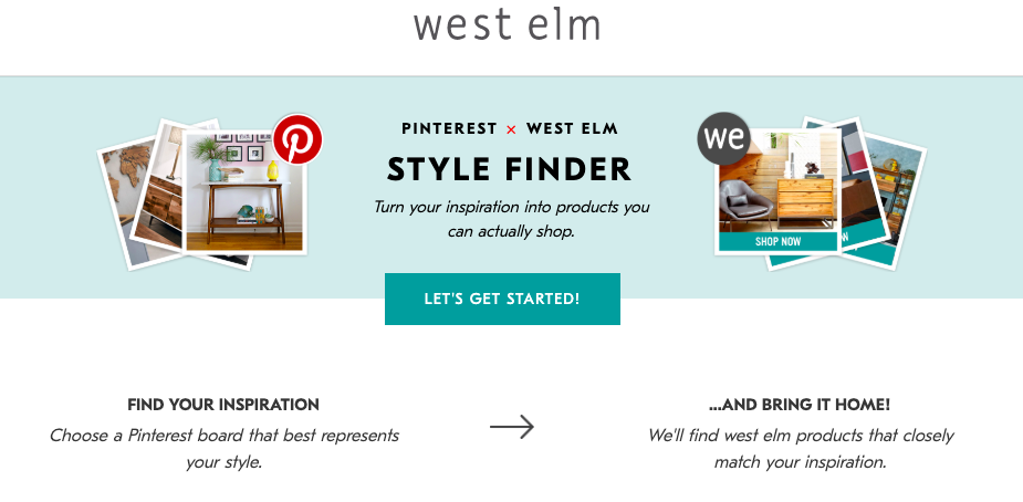 west elm style finder