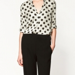Polka Dot Blouse / Zara