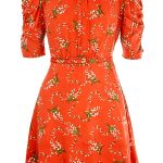 Warehouse Lily Print Dress / AW 11/12