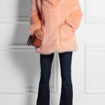 See by Chloé faux fur coat at Net-a-Porter