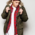 Traditional parka jacket by New Look at ASOS