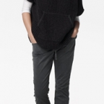 James Perse poncho and chino pant AW11/12