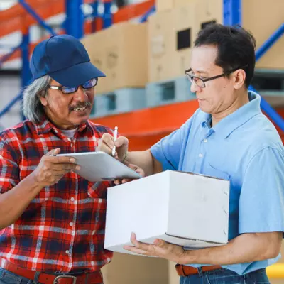 Building materials proof of delivery