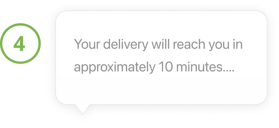 Customer communication step four