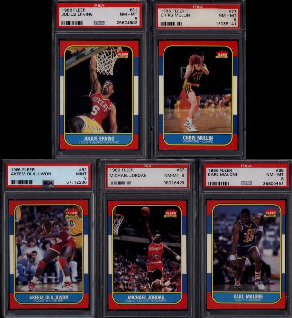 Sold at Auction: 1986-87 Fleer Charles Barkley Rookie