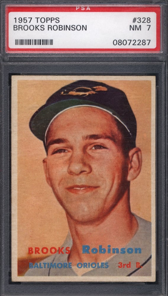 Sold at Auction: Yogi Berra 1957 Topps graded baseball card