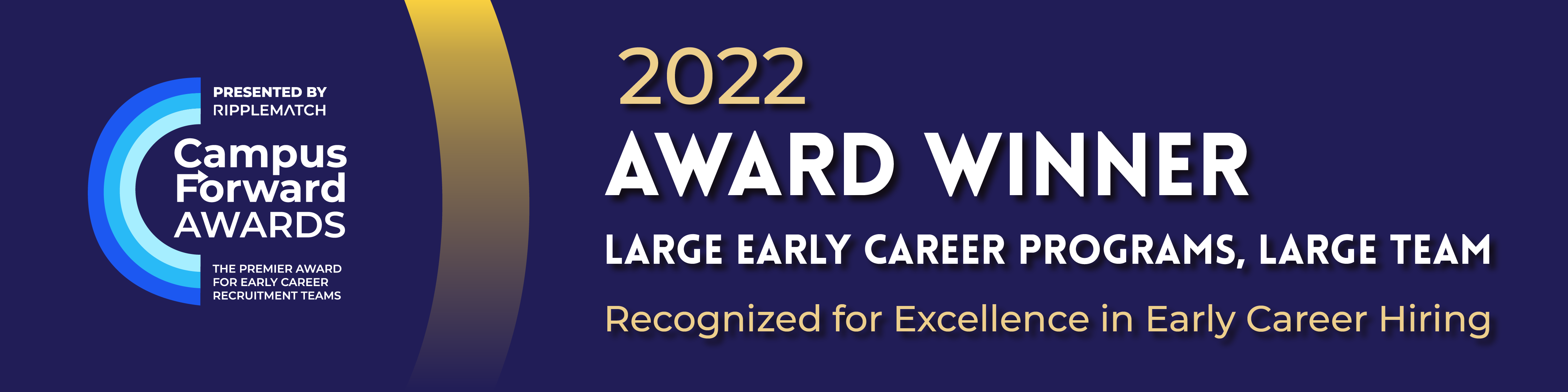 2022 Campus Forward Awards - Large Early Career Programs, Large Team 