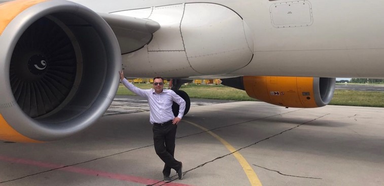 The-Captain-after-the-second-flight-to-Ljubljana