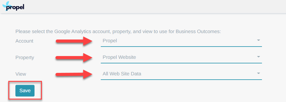 Choose GA property