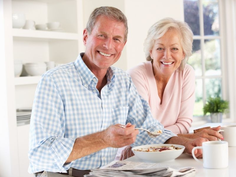retired couple