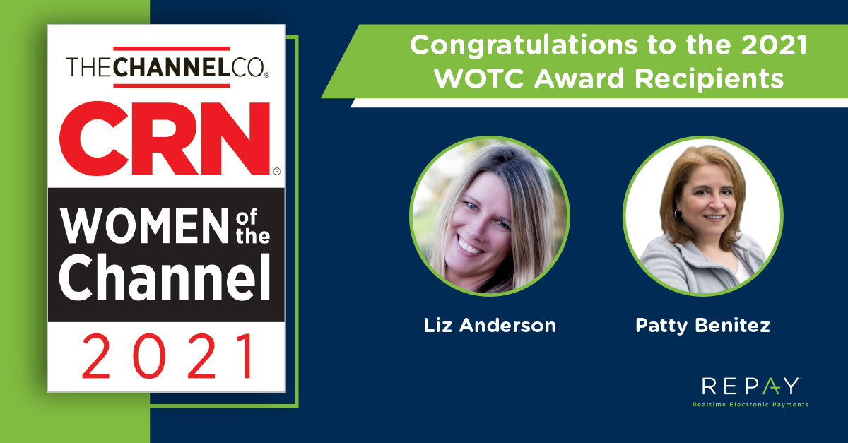 Two REPAY Channel Leaders Recognized on CRN’s 2021 Women of the Channel List