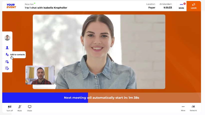 Direct one on one calls